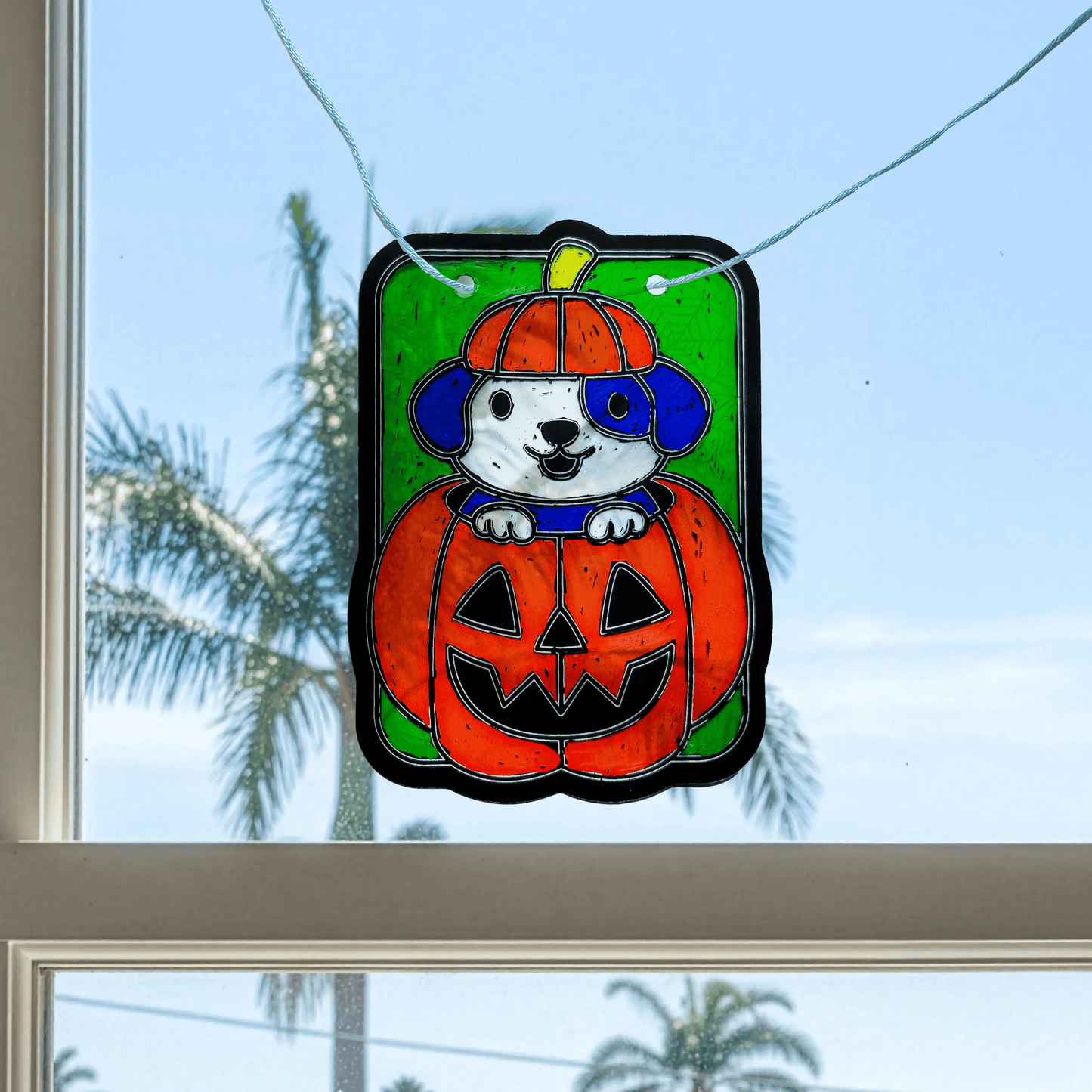 Scratch & Scribble Mini Window Banner Kit - Boo Buddies