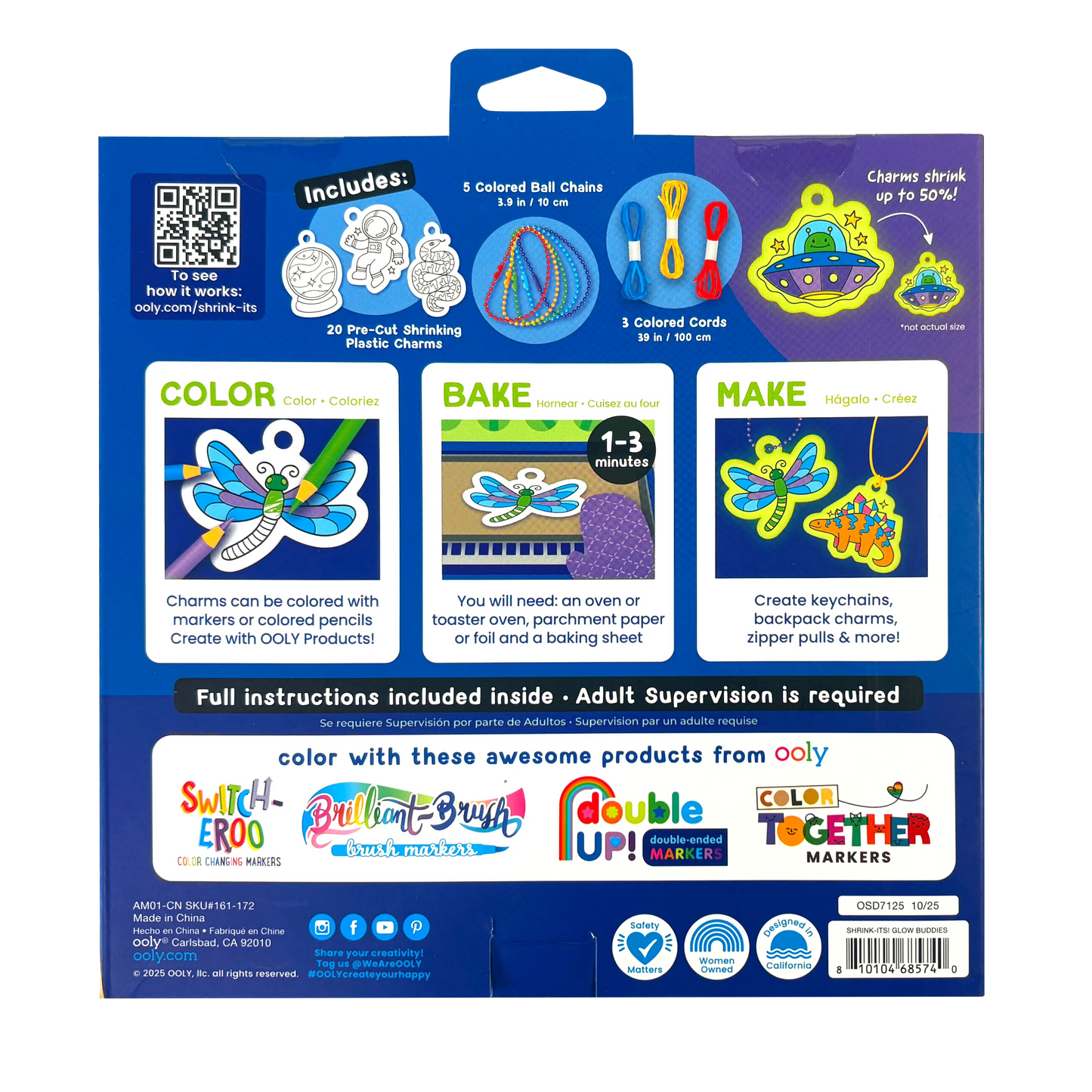 Shrink-Its! DIY Shrink Art Kit - Glow Buddies