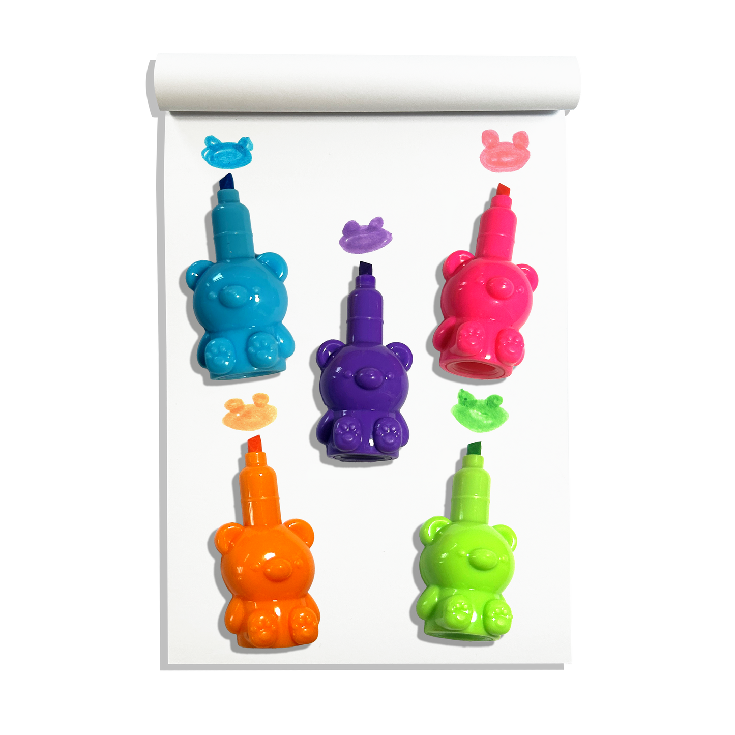 Bear Besties Stacking Highlighters - 5 Color