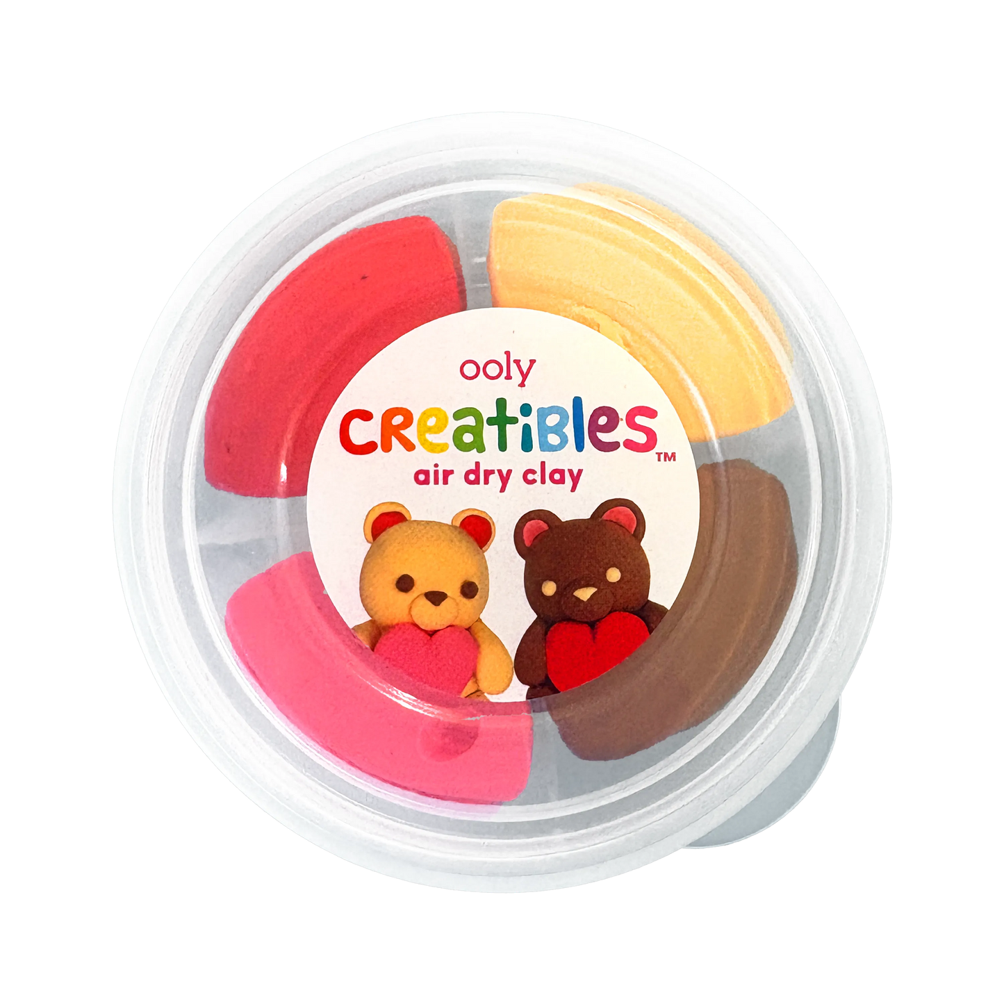 Creatibles Mini Air Dry Clay Kit - Lovely Bears BFFs