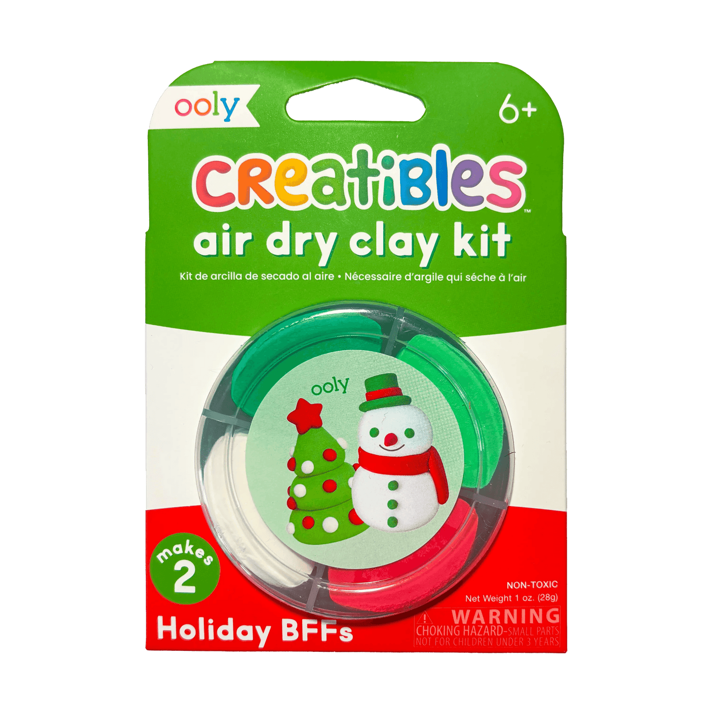 Creatibles Mini Air Dry Clay Kit - Holiday BFFs