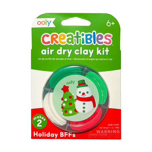 Creatibles Mini Air Dry Clay Kit - Holiday BFFs