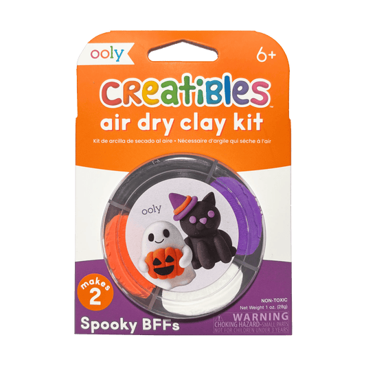 Creatibles Mini Air Dry Clay - Spooky BFFs