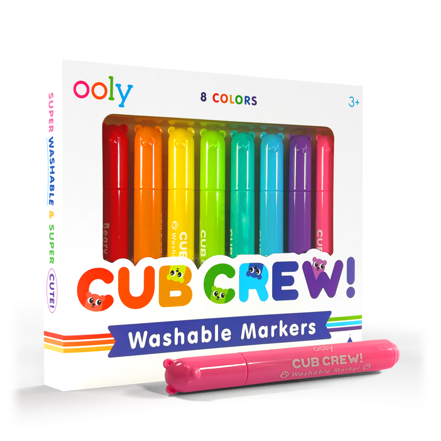 Cub Crew Washable Markers - Set of 8