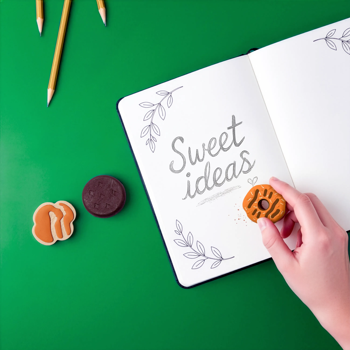 OOLY x Girl Scouts Cookie Scented Erasers - Set of 3