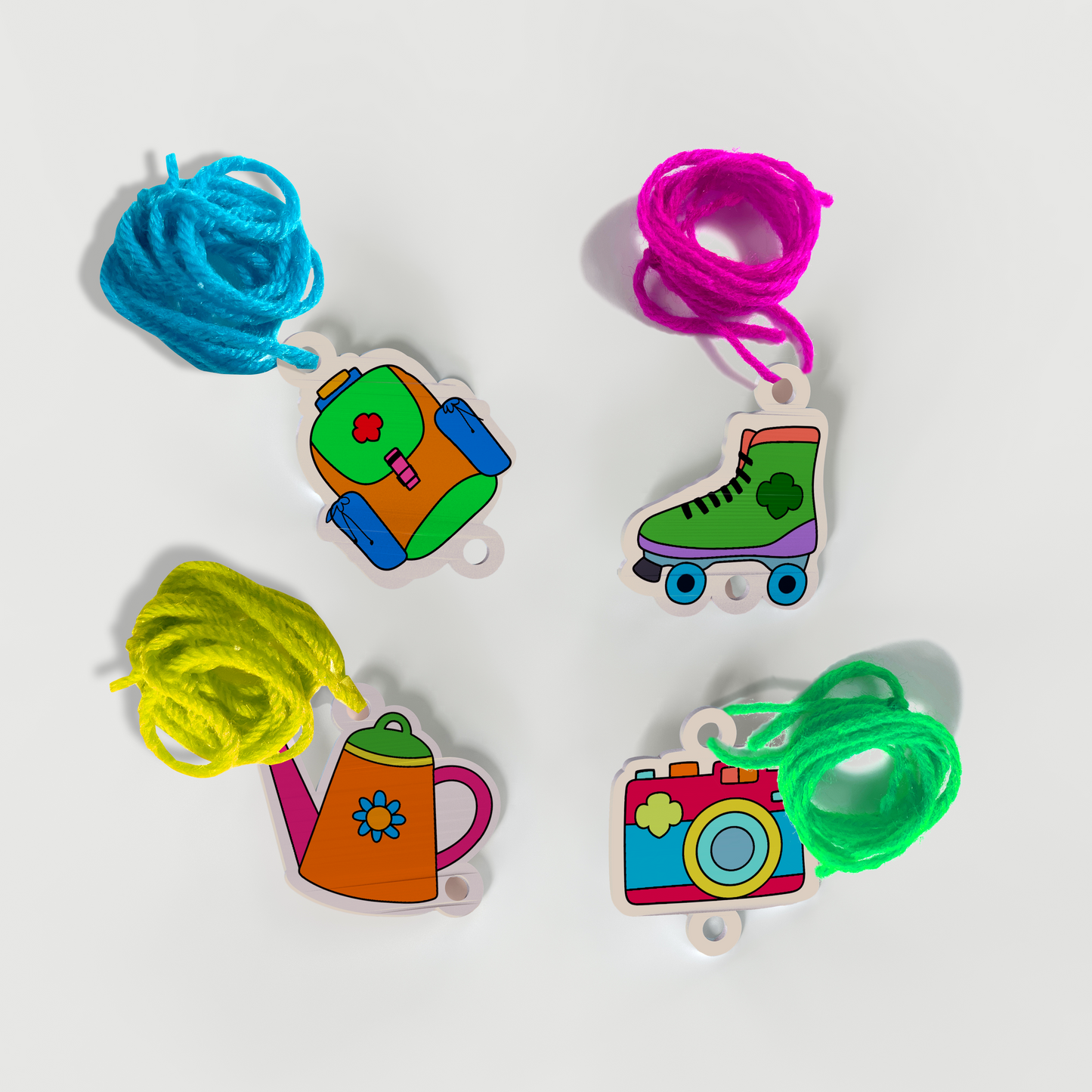 OOLY x Girl Scouts DIY Shrink Art Bracelet Kit