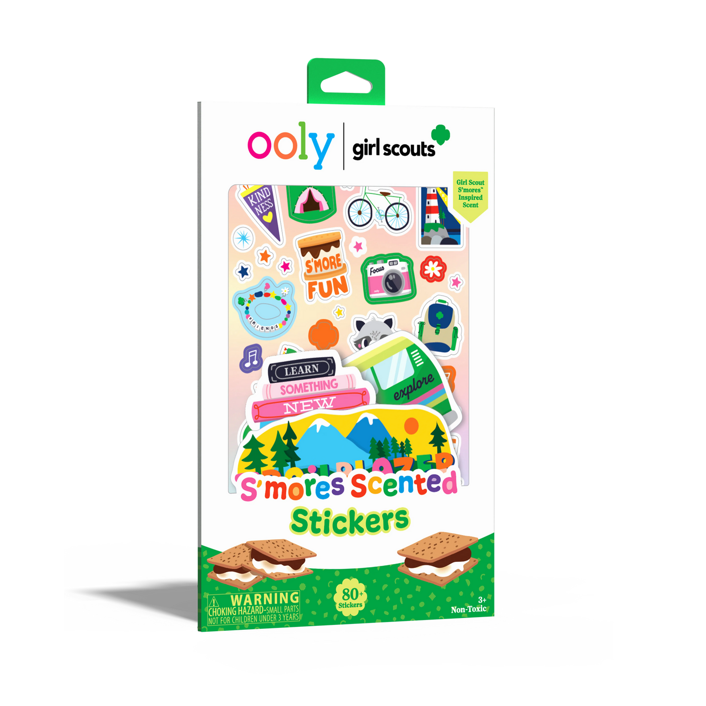 OOLY x Girl Scouts S'mores™ Scented Stickers