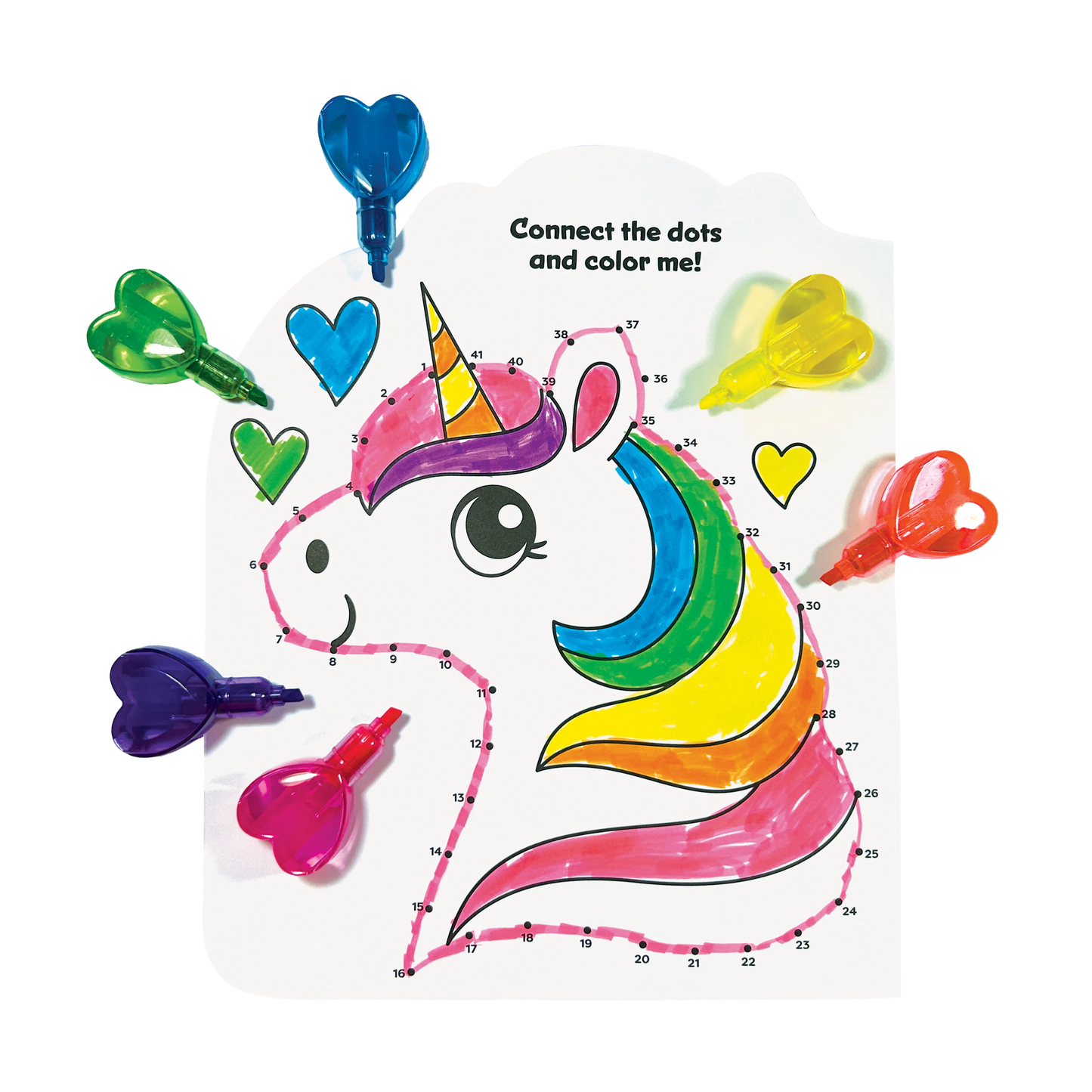 Heart Stacks Stacking Highlighters - 6 Color