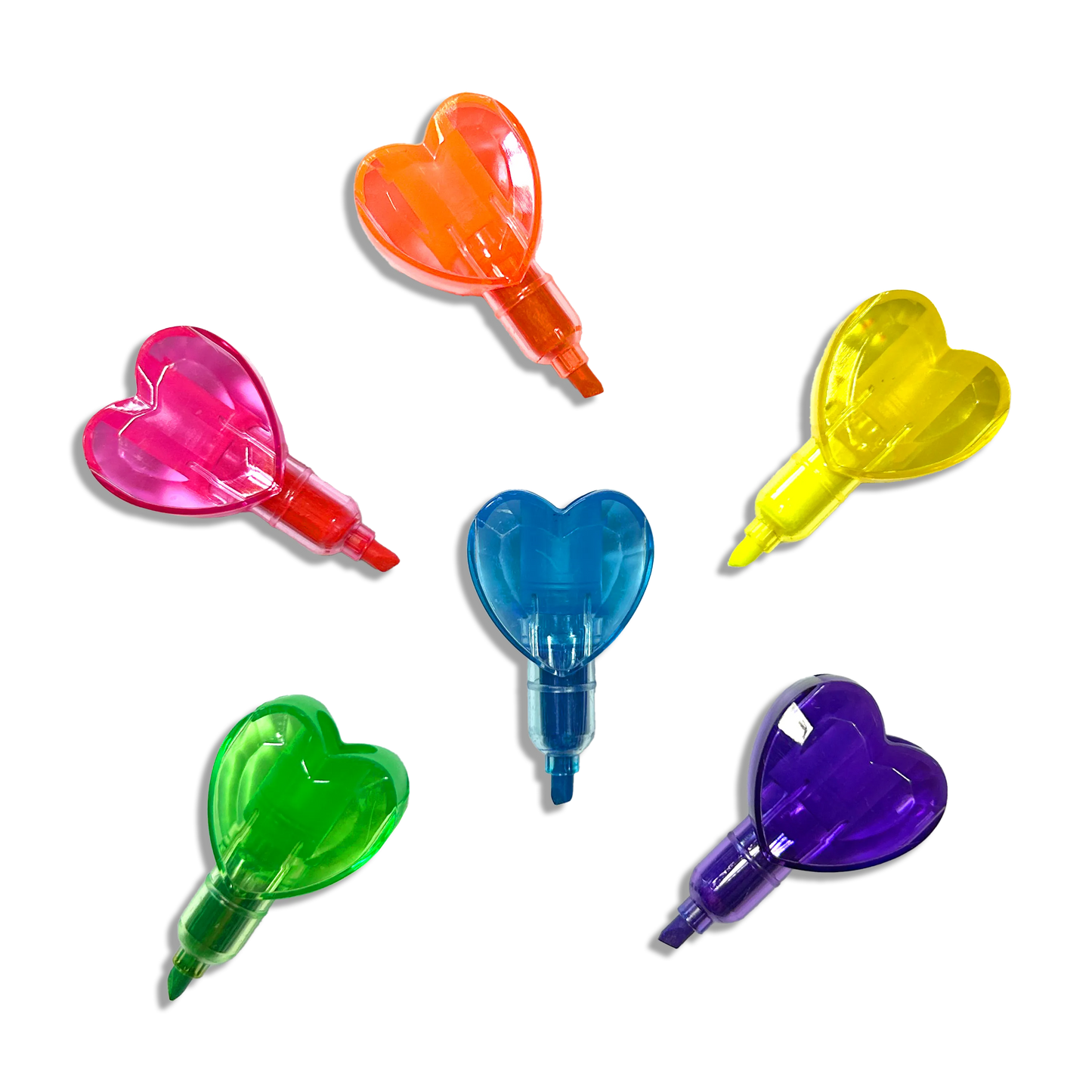 Heart Stacks Stacking Highlighters - 6 Color
