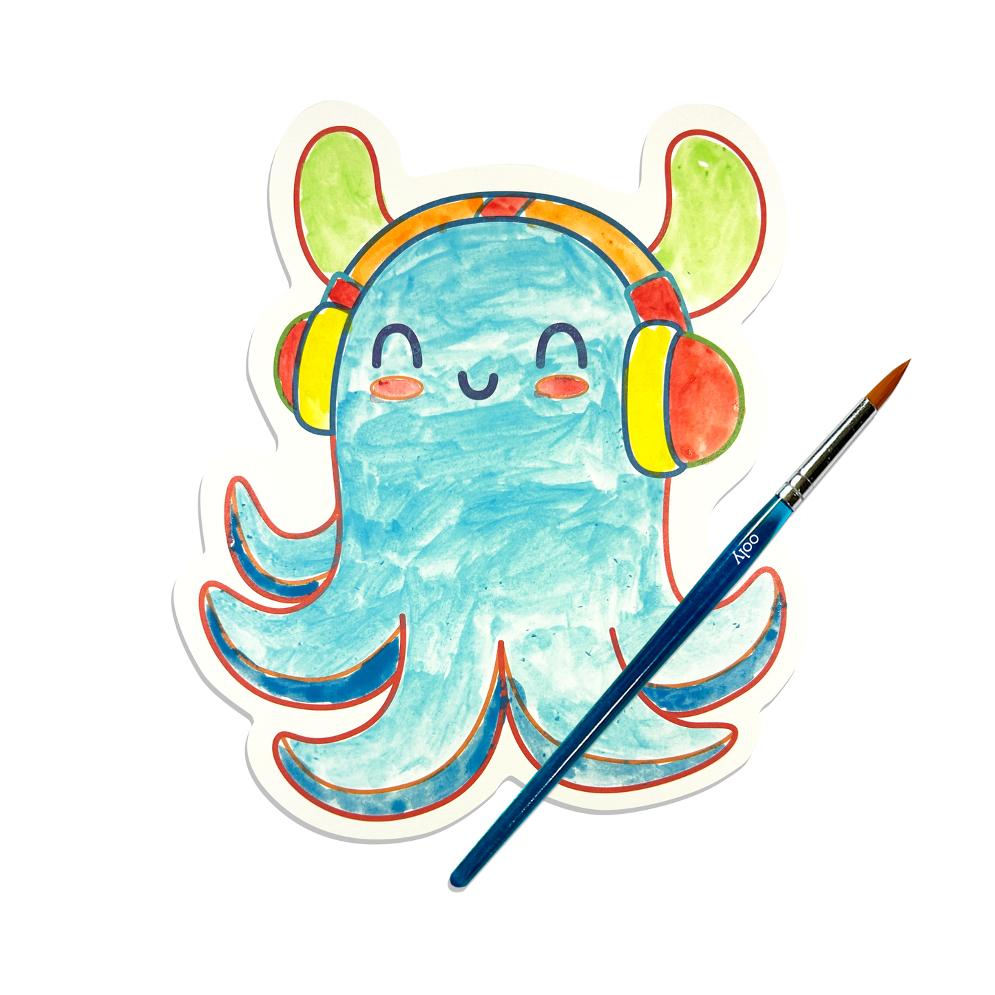 Playful Painters Easy Watercolor Painting Kit - Ocean Fun