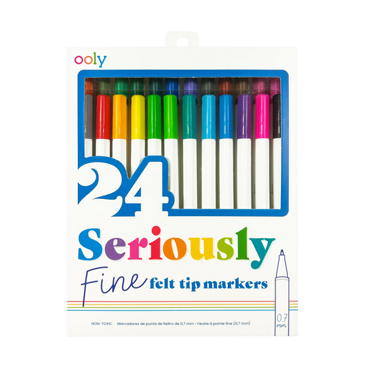 Seriously Fine Tip Markers - Set of 24