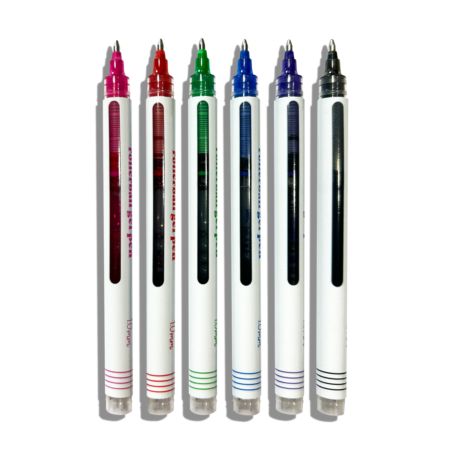 Seriously Smooth Rollerball Gel Pens - Set of 6