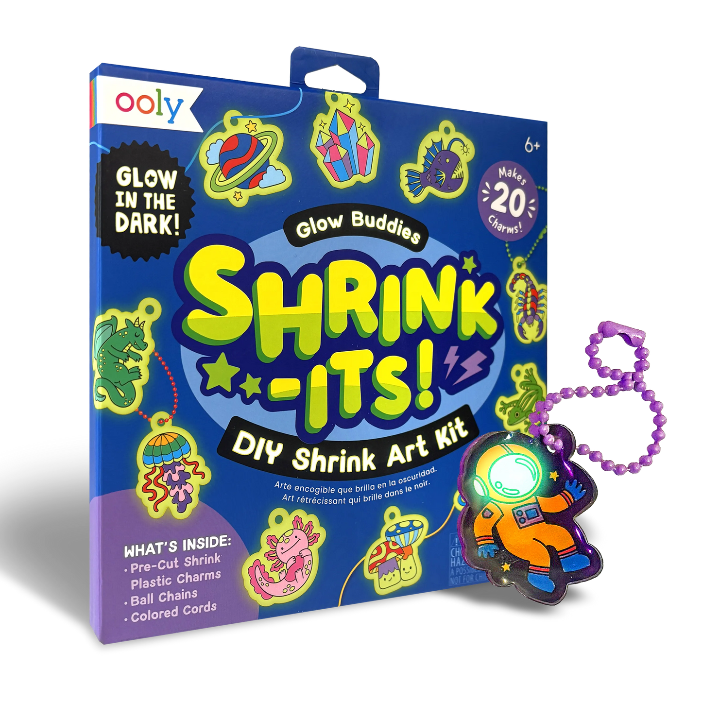 Shrink-Its! DIY Shrink Art Kit - Glow Buddies